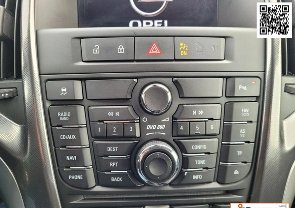 Opel Astra cena 27900 przebieg: 240000, rok produkcji 2011 z Kąty Wrocławskie małe 529